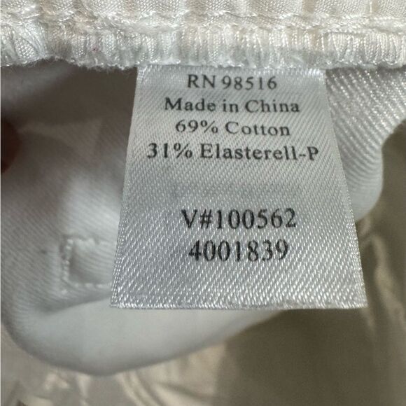 Coldwater Creek white bootcut mid rise signature jeans size 12 - Picture 7 of 8